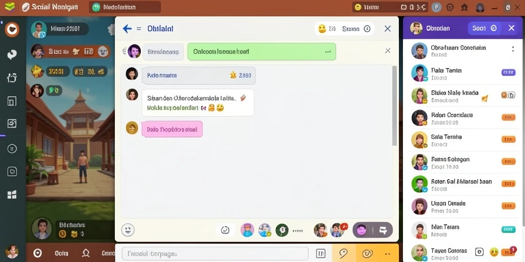 Tampilan antarmuka yang sederhana dan menarik.