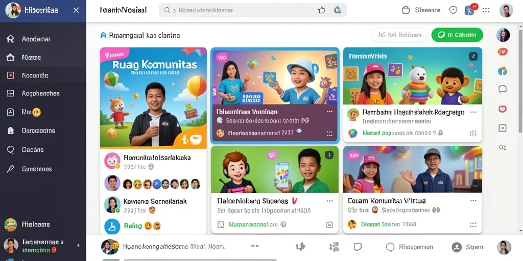 Tampilan antarmuka yang menarik dan user-friendly.
