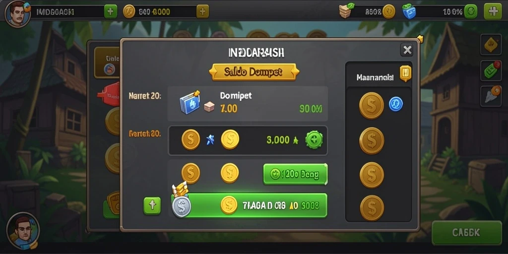 Tampilan utama yang menarik dan mudah dinavigasi.