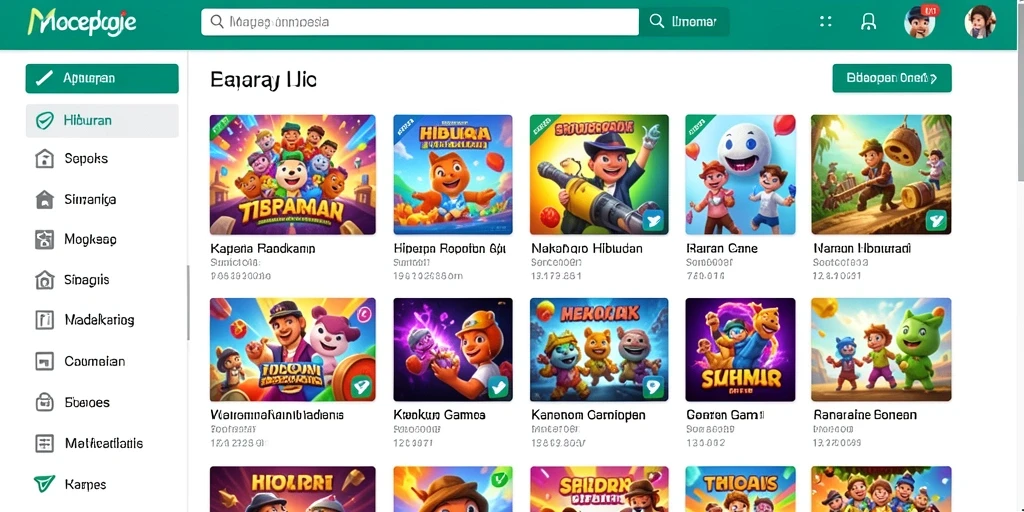 Tampilan awal aplikasi QQSLOT yang menarik dan user-friendly.