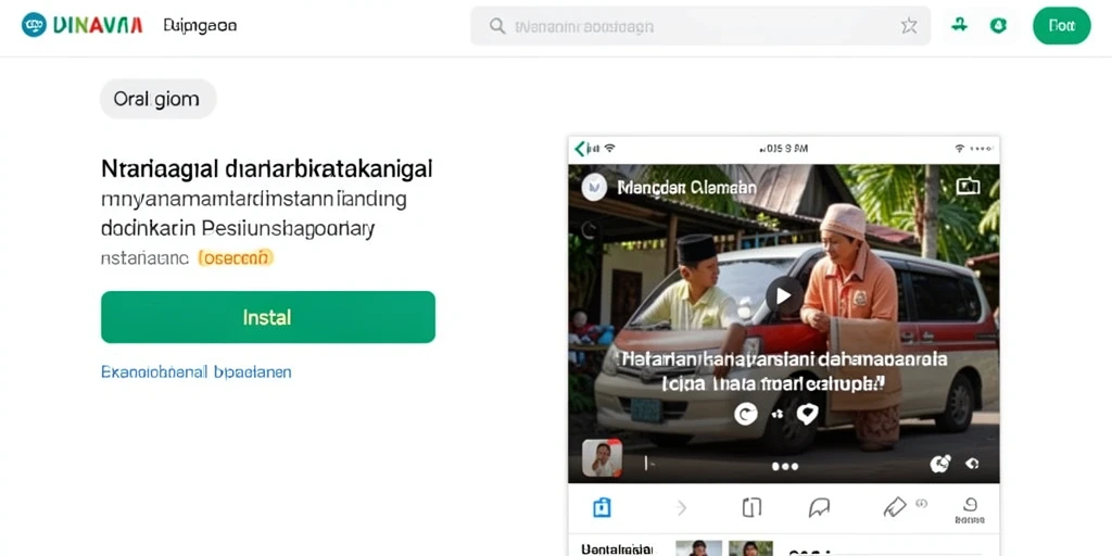 Tampilan antarmuka yang sederhana dan menarik.
